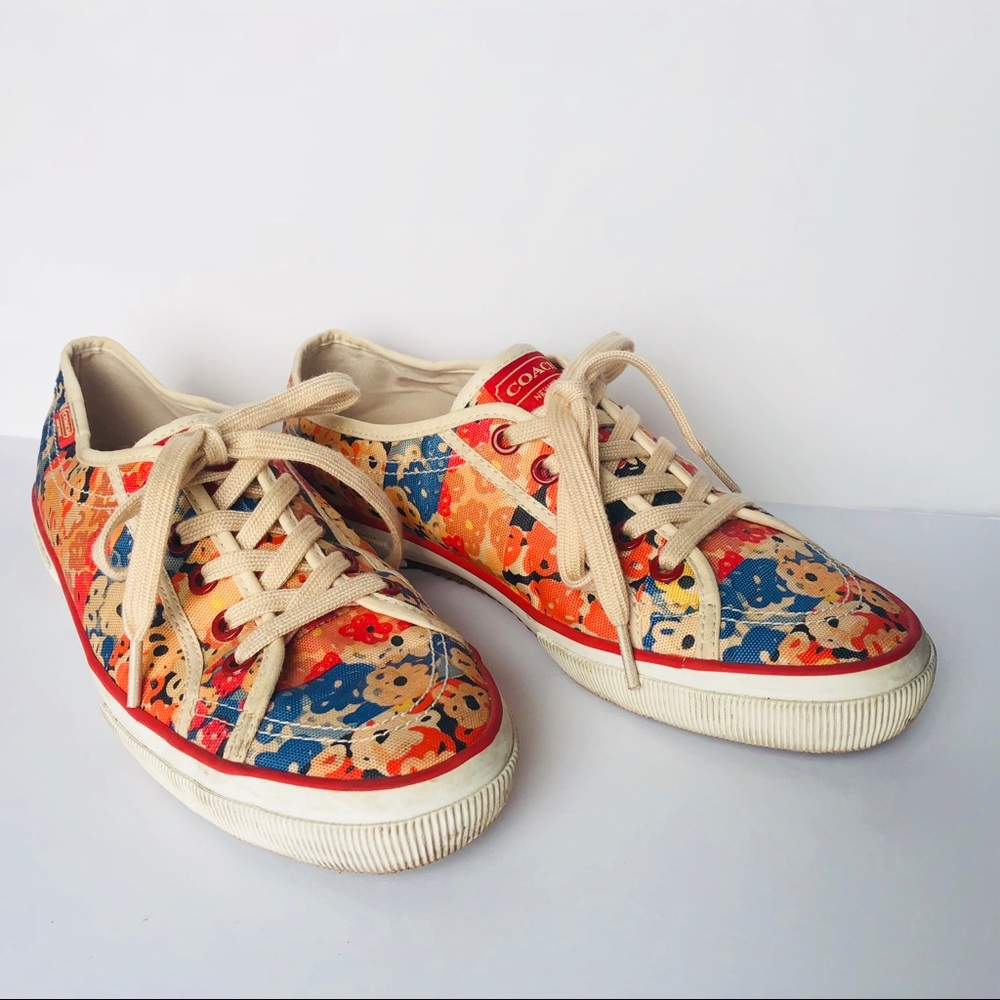 ON HOLD: Coach Floral sneakers